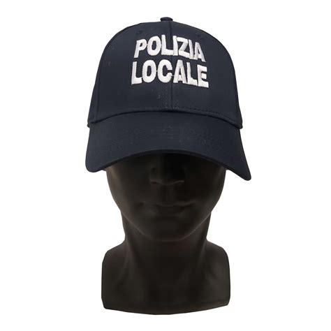 Cappellino Polizia Locale – MP di Marco Paternesi.